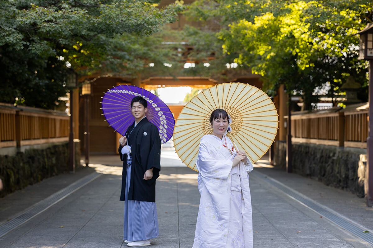 健軍神社で挙げられたお客様の結婚式写真14