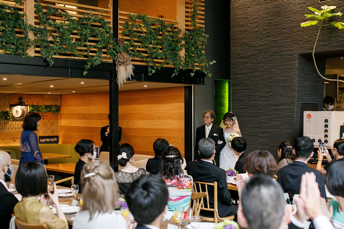 mothersで挙げられたお客様の結婚式写真02
