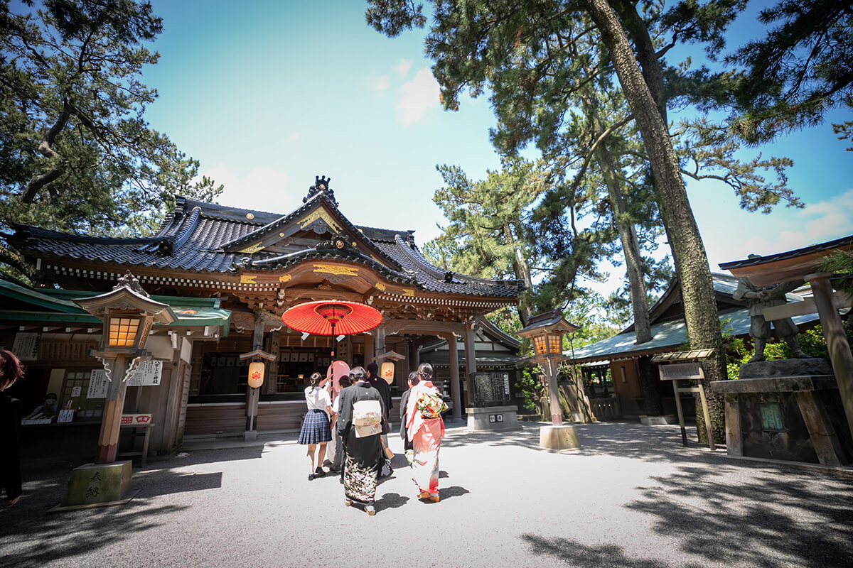 安宅住吉神社で挙げられたお客様の結婚式写真03