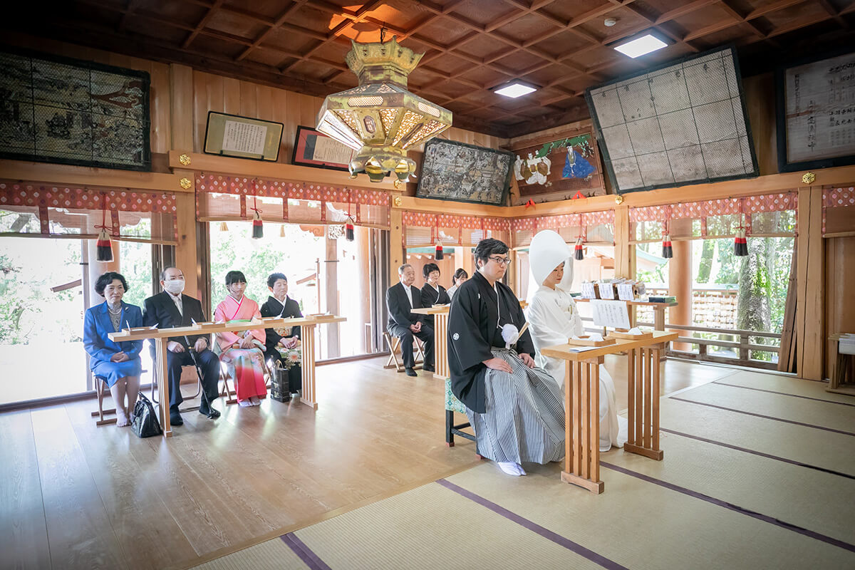安宅住吉神社で挙げられたお客様の結婚式写真05