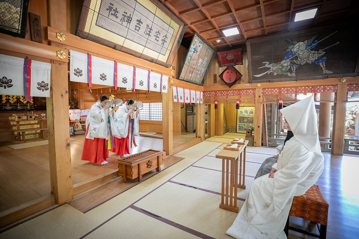 安宅住吉神社で挙げられたお客様の結婚式写真06