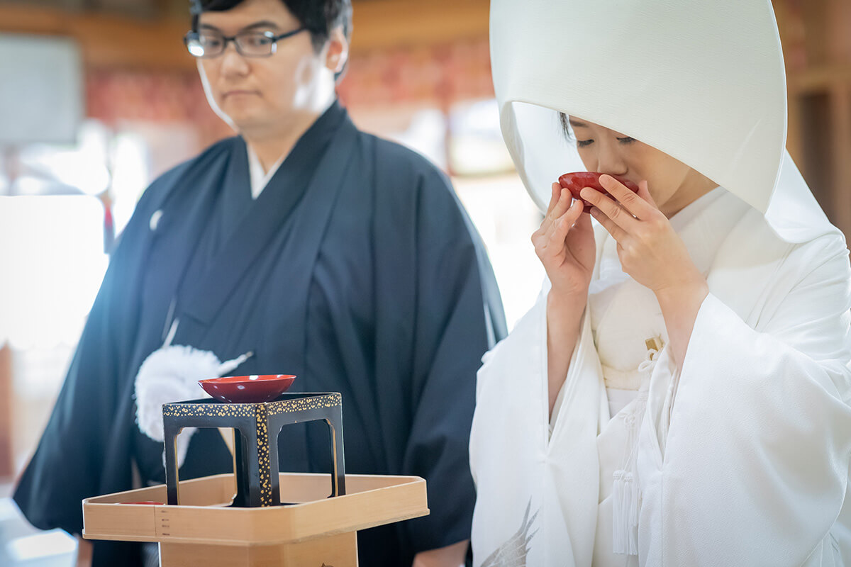 安宅住吉神社で挙げられたお客様の結婚式写真09