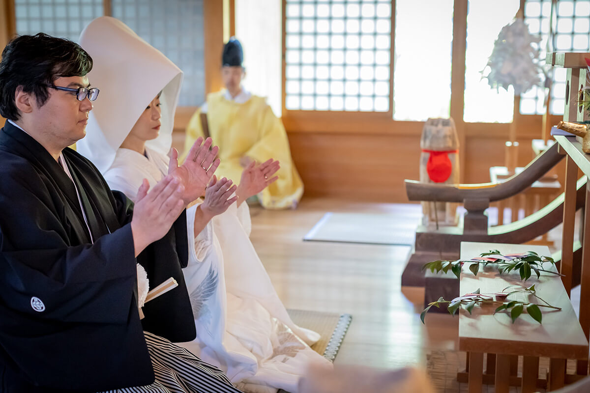 安宅住吉神社で挙げられたお客様の結婚式写真12