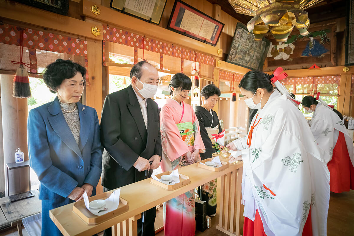安宅住吉神社で挙げられたお客様の結婚式写真14