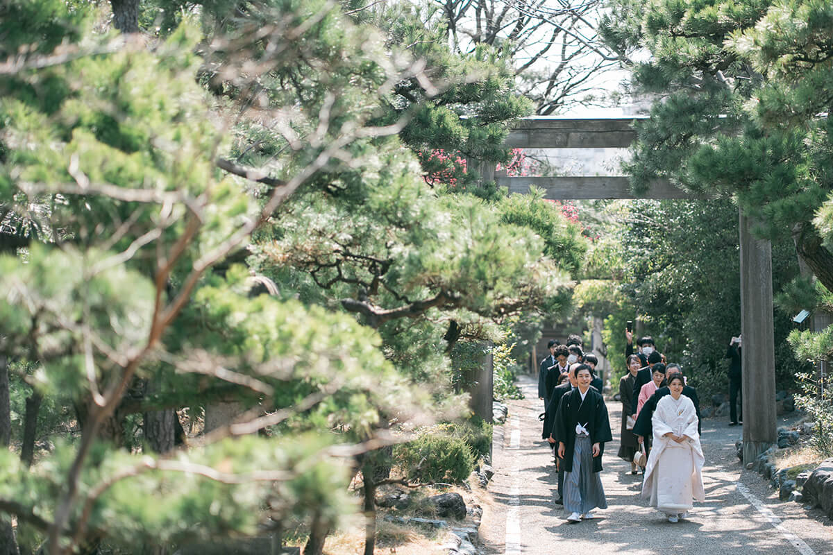 新潟大神宮で挙げられたお客様の結婚式写真01