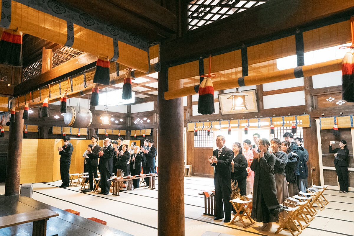 新潟大神宮で挙げられたお客様の結婚式写真08