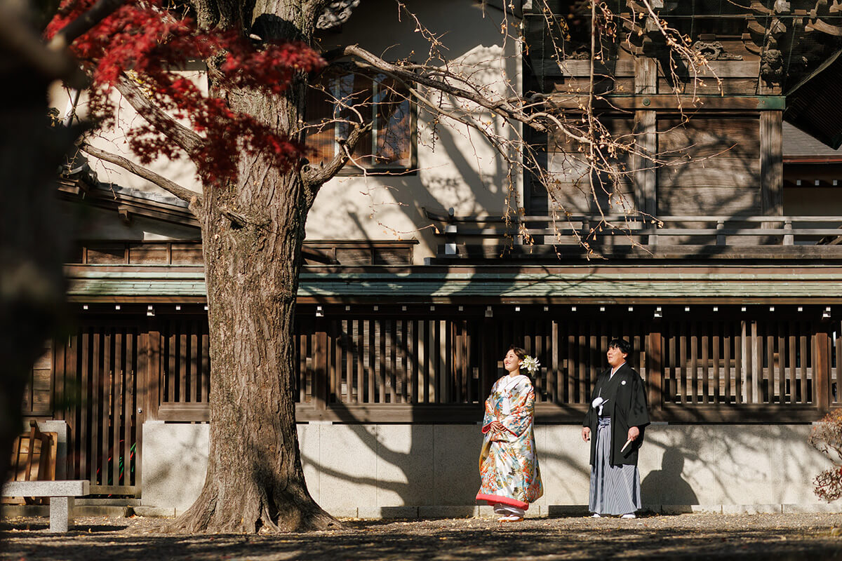 八剱八幡神社で挙げられたお客様の結婚式写真01