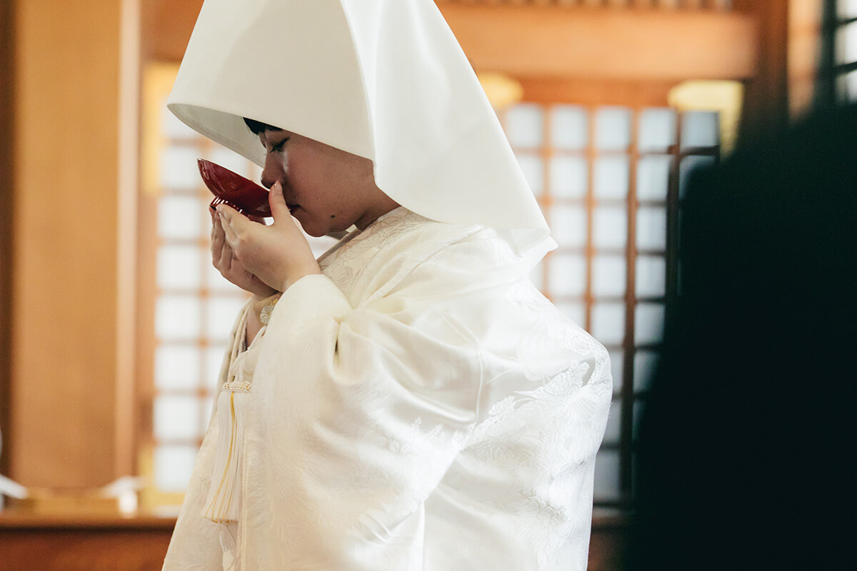 今治城内鎮座 吹揚神社で挙げられたお客様の結婚式写真09