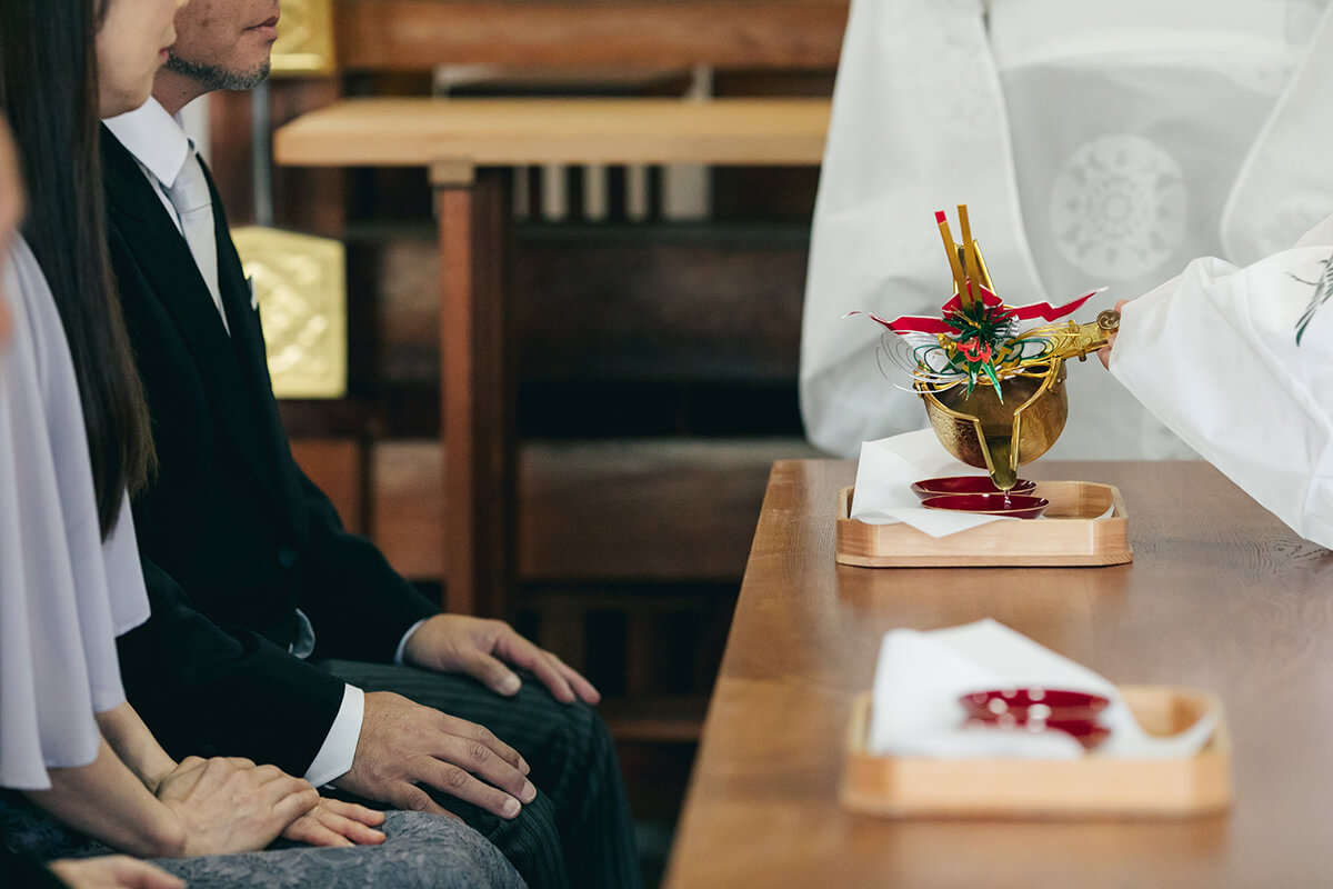 今治城内鎮座 吹揚神社で挙げられたお客様の結婚式写真11
