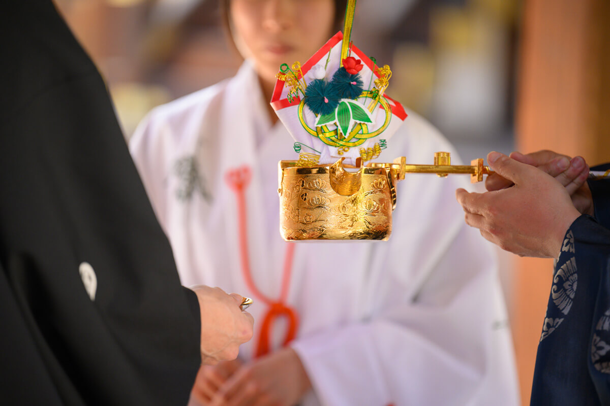 平野神社で挙げられたお客様の結婚式写真06