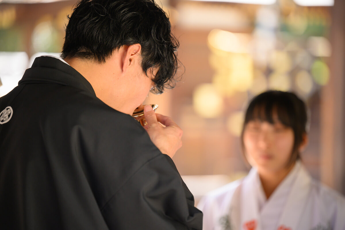 平野神社で挙げられたお客様の結婚式写真07