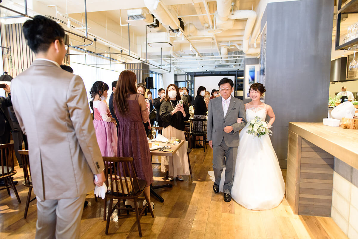 ノーザンキッチン Northern Kitchenで挙げられたお客様の結婚式写真03
