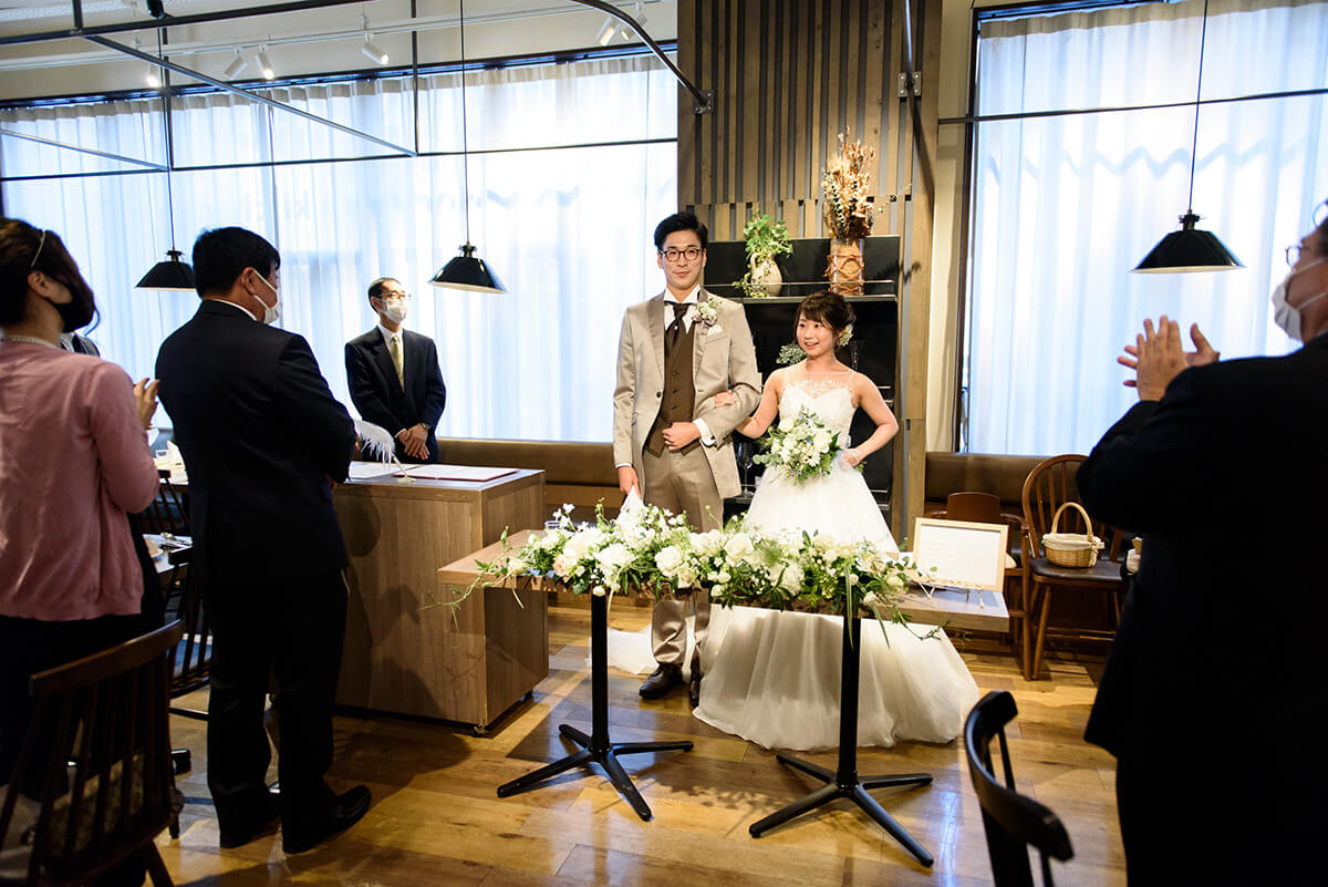 ノーザンキッチン Northern Kitchenで挙げられたお客様の結婚式写真05