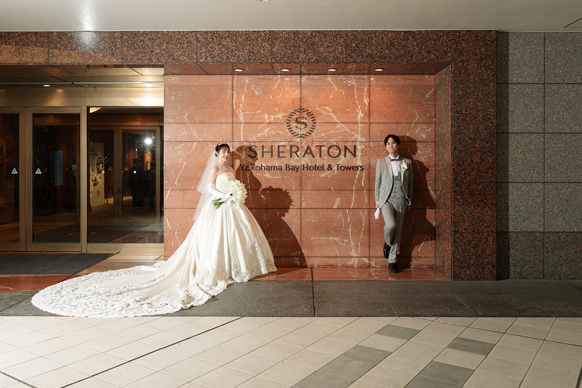 横浜ベイシェラトン ホテル&タワーズで挙げられたお客様の結婚式写真