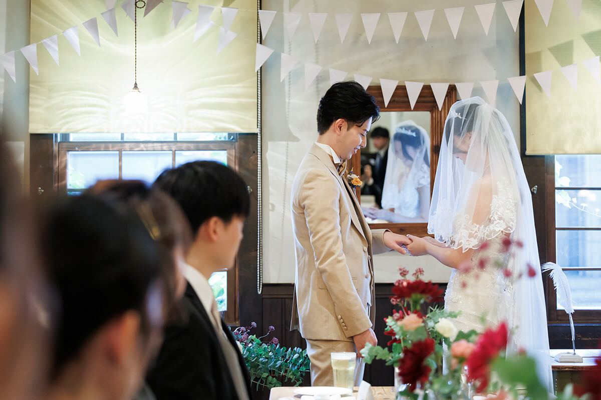 トラットリアカンパニオ TRATTORIA Companioで挙げられたお客様の結婚式写真03