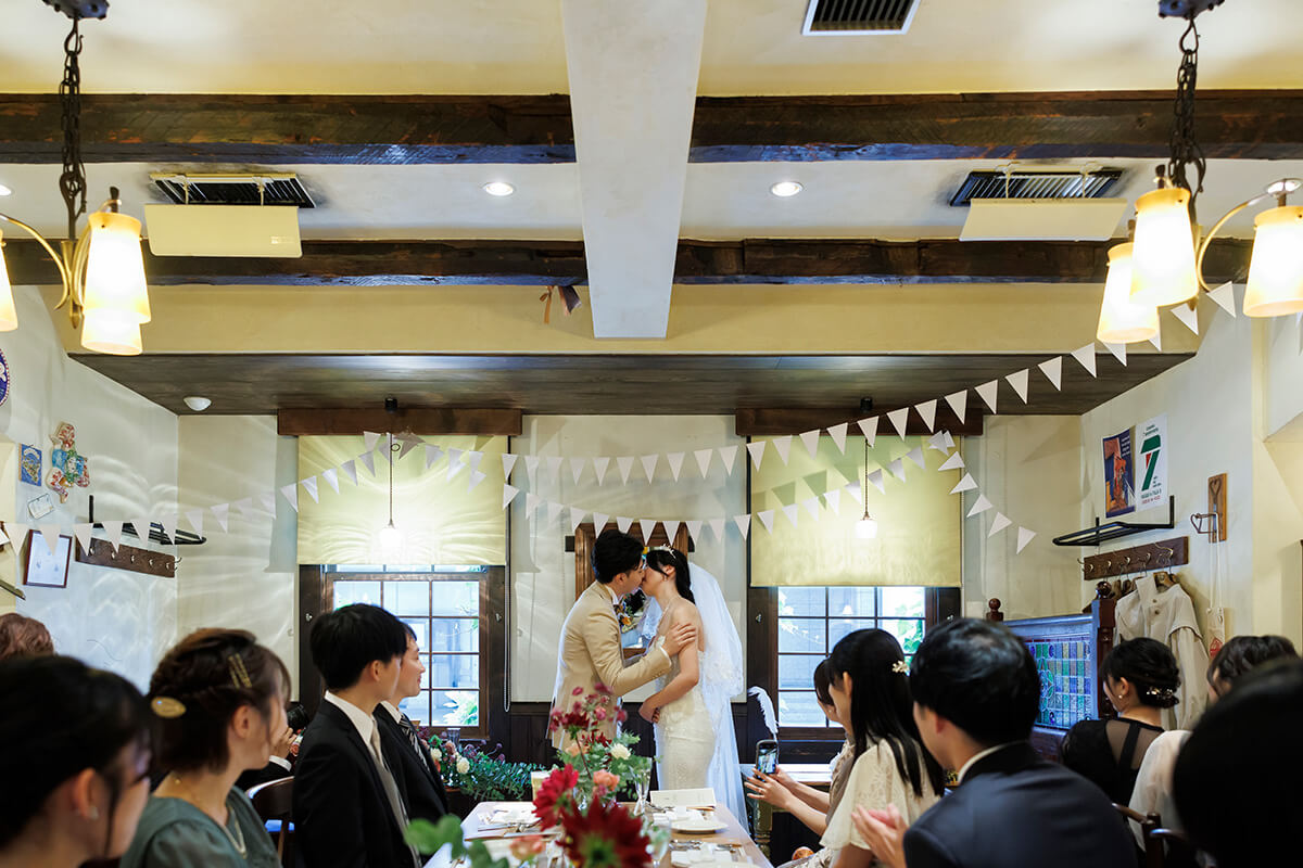 トラットリアカンパニオ TRATTORIA Companioで挙げられたお客様の結婚式写真05