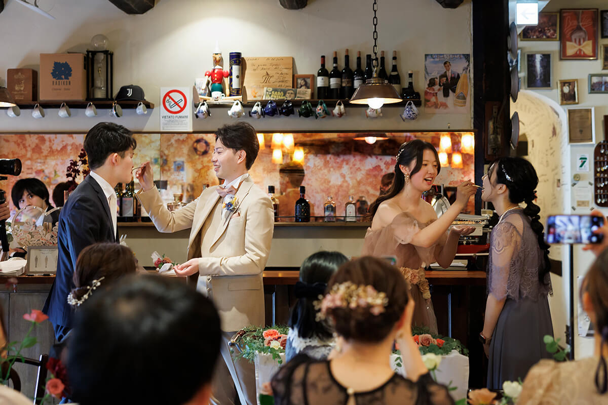 トラットリアカンパニオ TRATTORIA Companioで挙げられたお客様の結婚式写真14