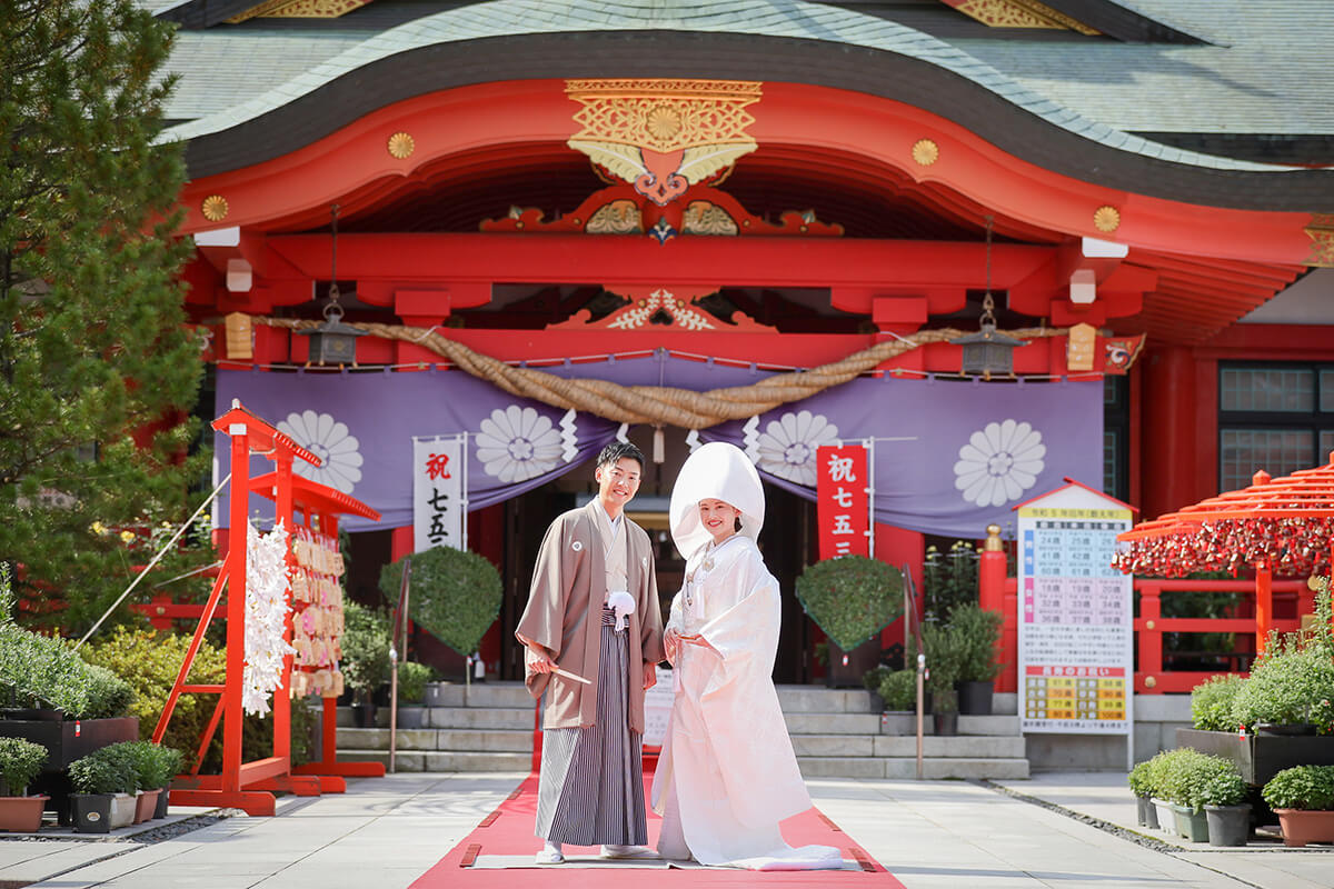 宮城縣護國神社で挙げられたお客様の結婚式写真03