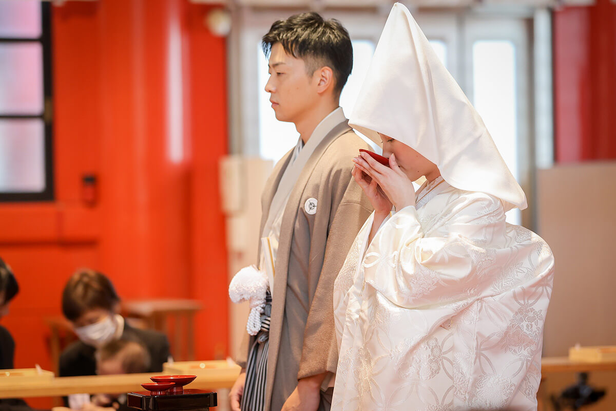 宮城縣護國神社で挙げられたお客様の結婚式写真08