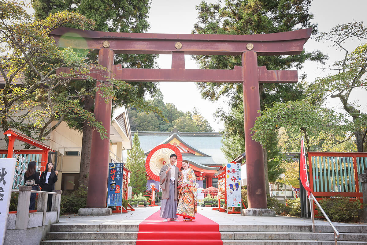 宮城縣護國神社で挙げられたお客様の結婚式写真15