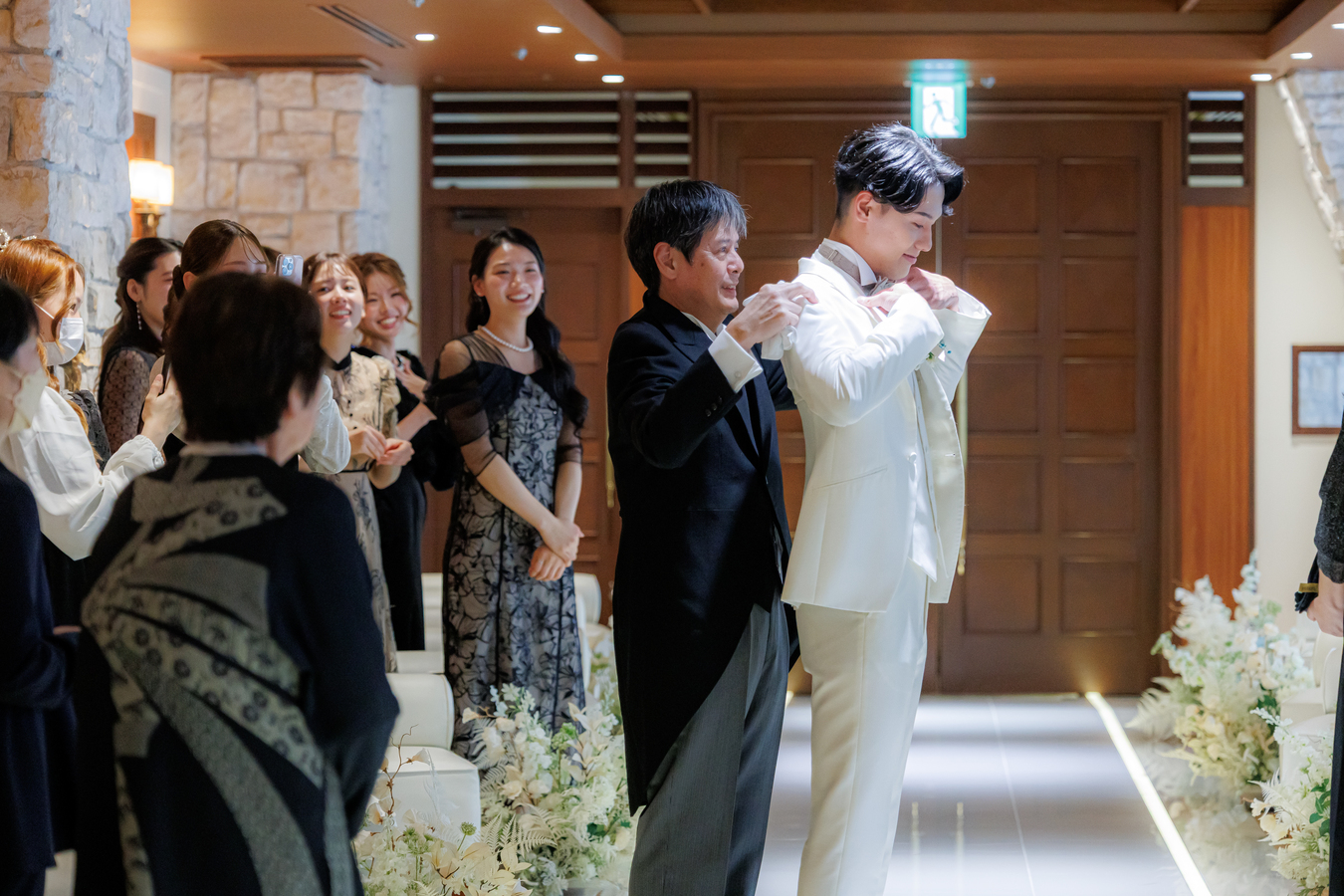 ホテル日航大阪で挙げられたお客様の結婚式写真