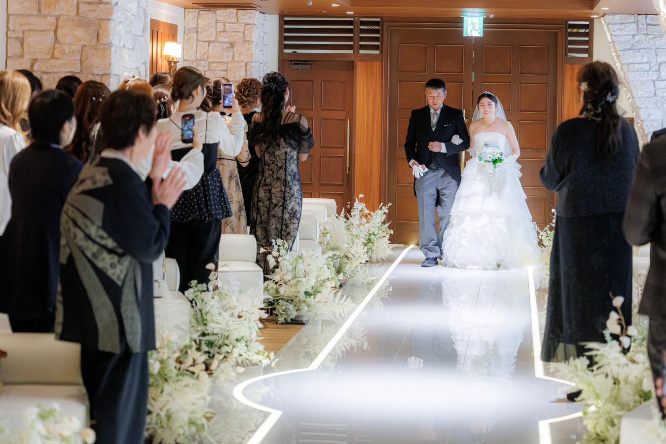 ホテル日航大阪で挙げられたお客様の結婚式写真