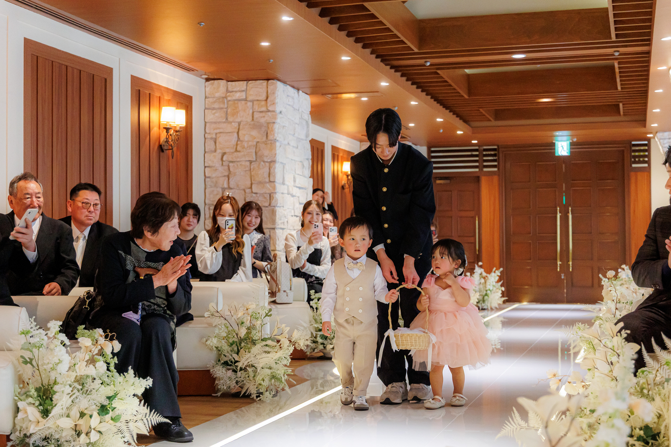 ホテル日航大阪で挙げられたお客様の結婚式写真