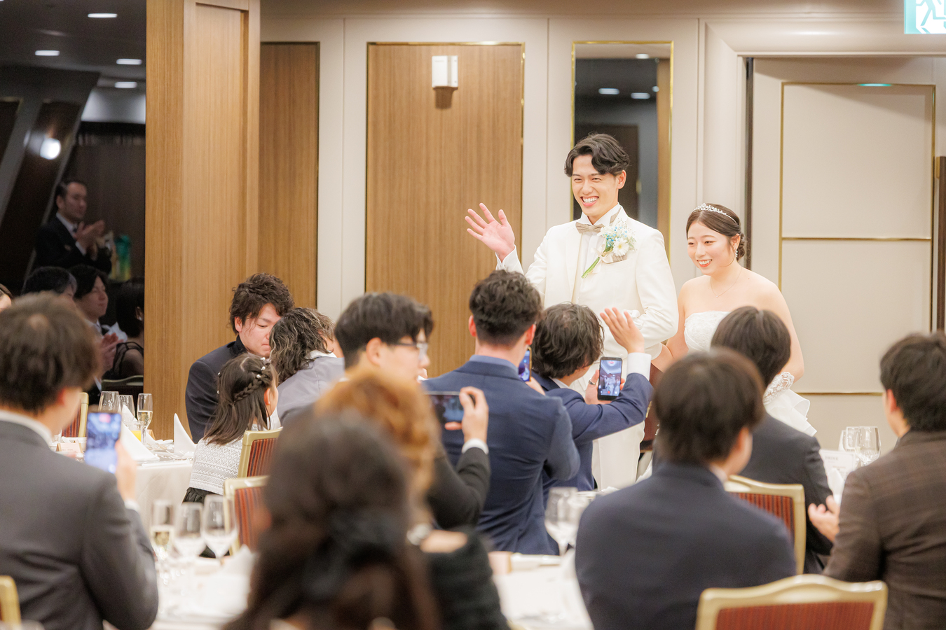 ホテル日航大阪で挙げられたお客様の結婚式写真