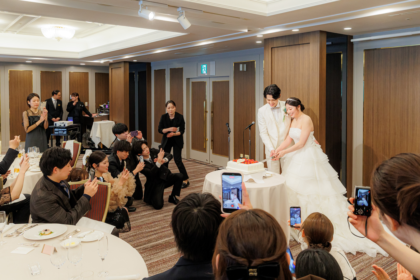 ホテル日航大阪で挙げられたお客様の結婚式写真