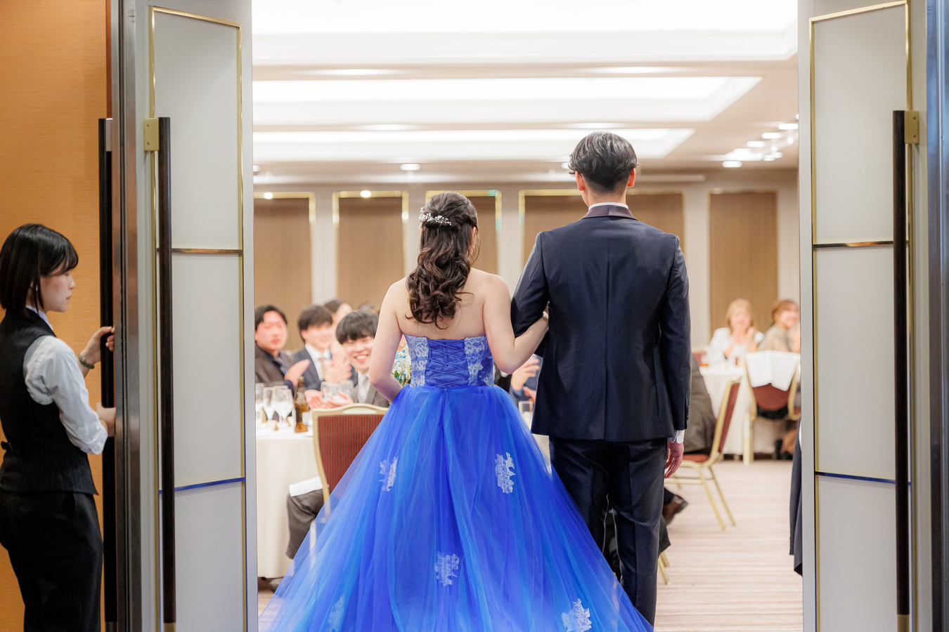 ホテル日航大阪で挙げられたお客様の結婚式写真