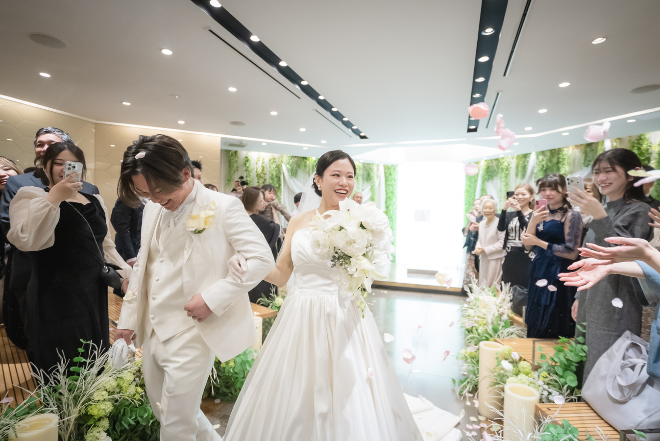 フリジェリオチャペルで挙げられたお客様の結婚式写真
