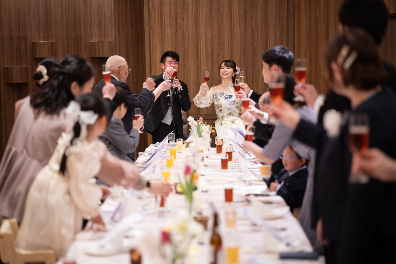 小さな結婚式 大阪ハービスENTチャペルで挙げられたお客様の結婚式写真