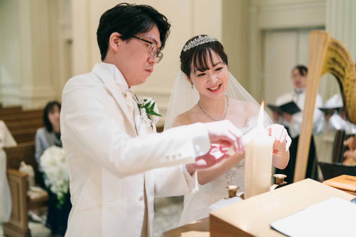 ザ・リッツ・カールトン大阪で挙げられたお客様の結婚式写真