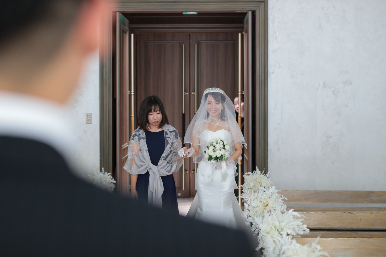 小さな結婚式 大阪ハービスENTチャペルで挙げられたお客様の結婚式写真