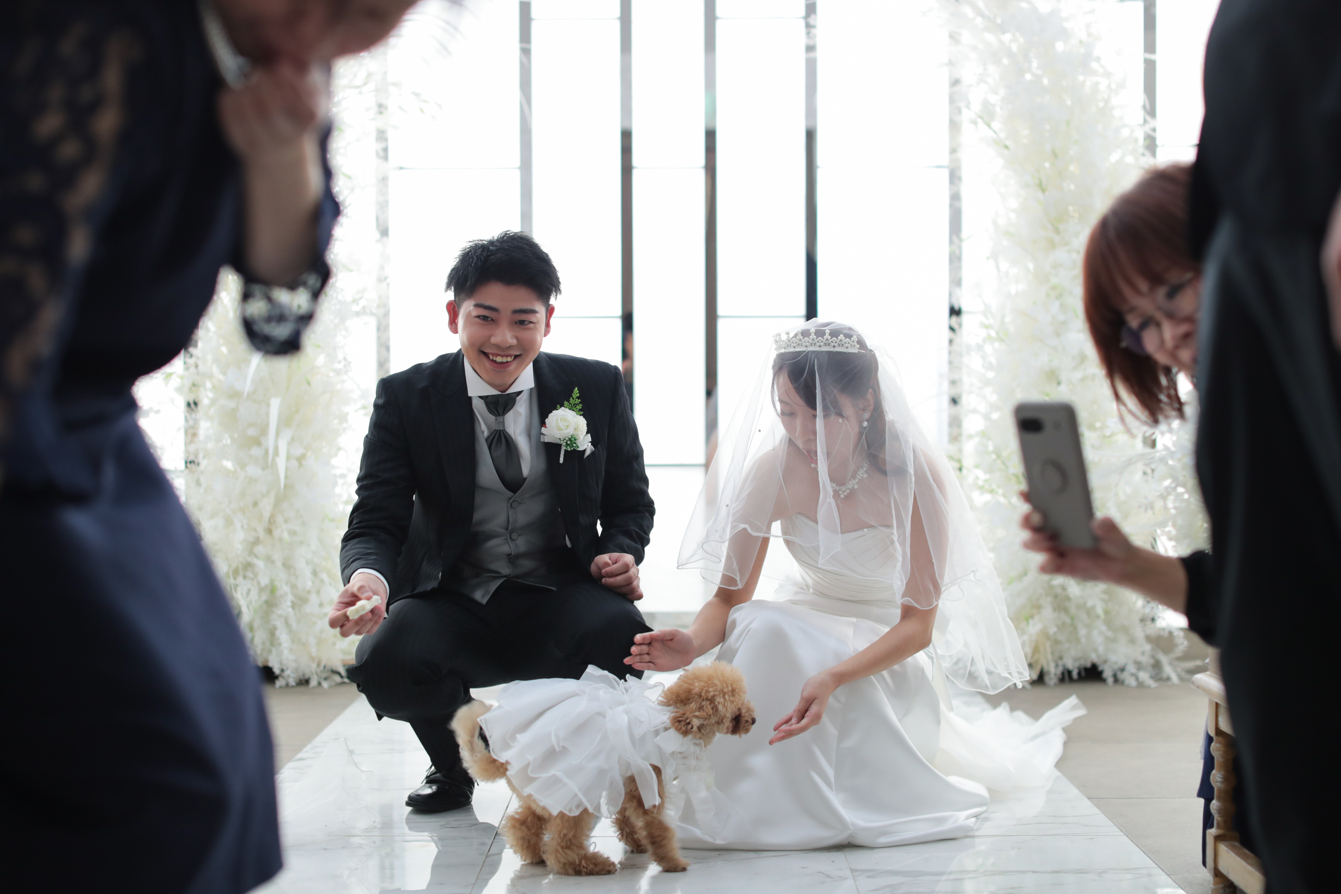 小さな結婚式 大阪ハービスENTチャペルで挙げられたお客様の結婚式写真