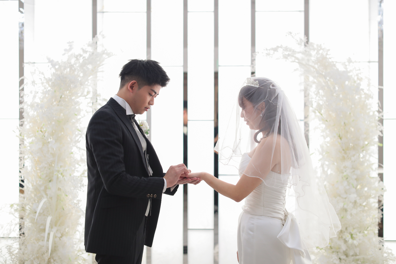 小さな結婚式 大阪ハービスENTチャペルで挙げられたお客様の結婚式写真