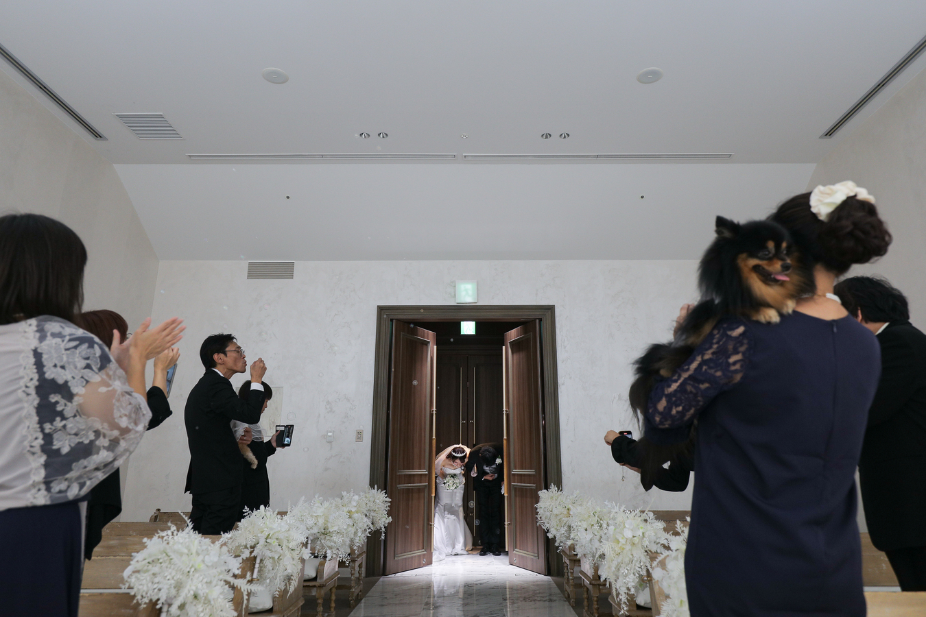 小さな結婚式 大阪ハービスENTチャペルで挙げられたお客様の結婚式写真