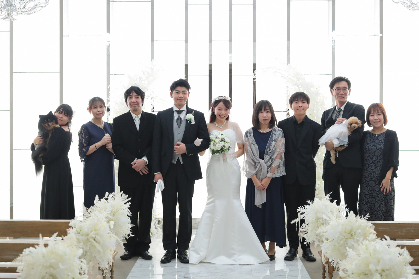 小さな結婚式 大阪ハービスENTチャペルで挙げられたお客様の結婚式写真