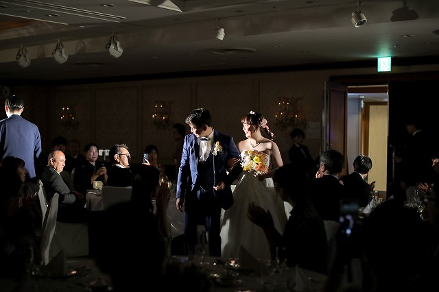 ANAクラウンプラザホテル松山　披露宴入場