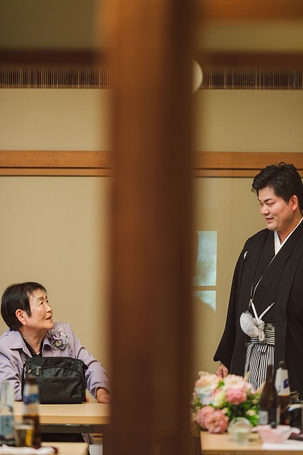 道後うめ乃や　ご親族様ともこういう時だからこそゆっくりと会話できます