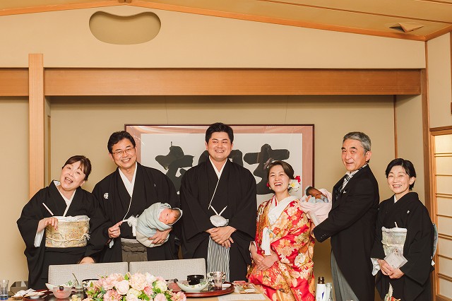 道後うめ乃や　ご両家の親御様との笑顔溢れる時間