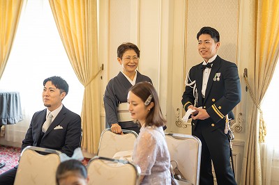 萬翠荘　挙式前のひととき