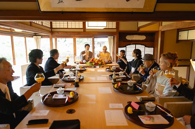 道後うめ乃や　ご家族、恩師、ご友人から見守られて過ごす最高の時間