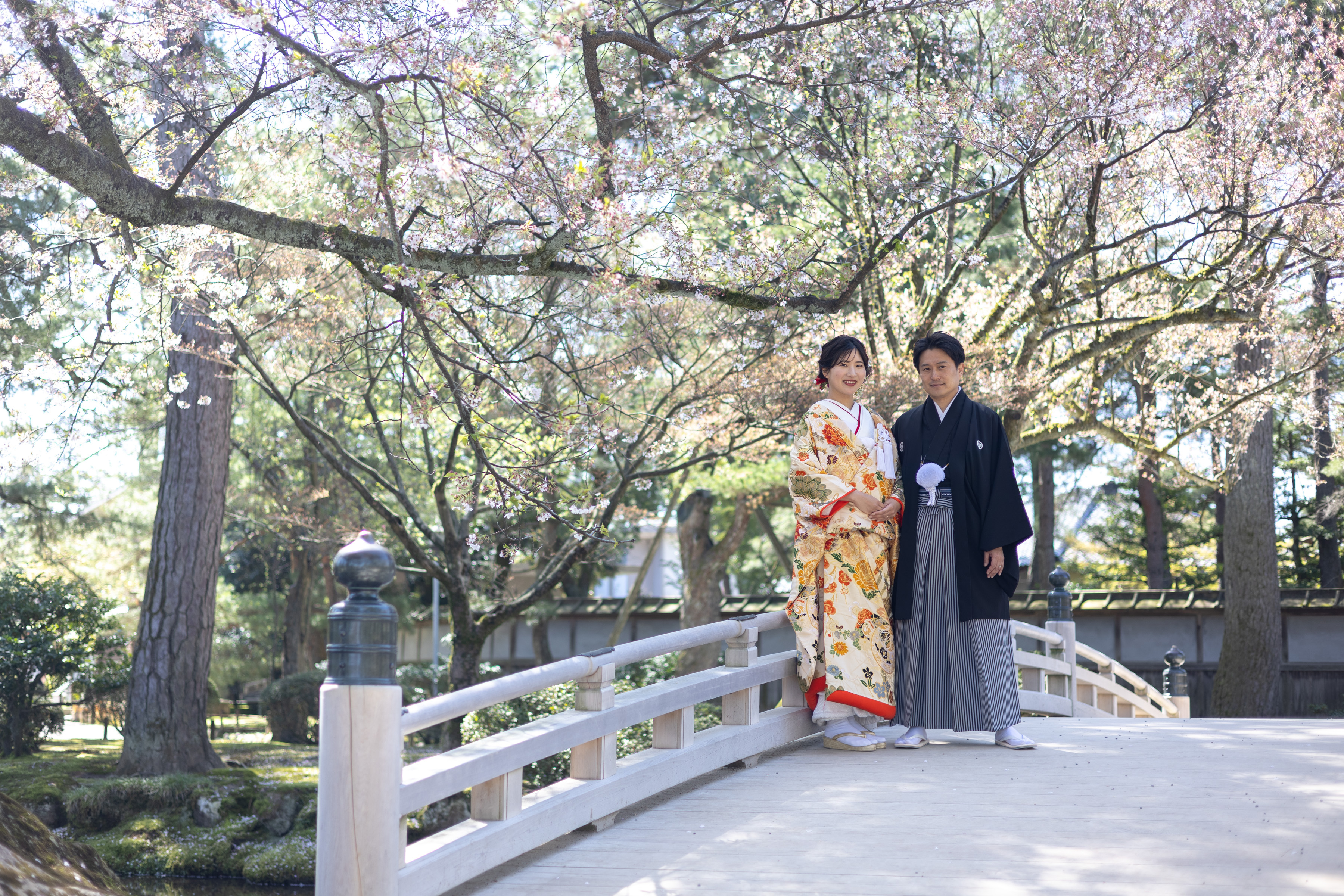 金澤神社で挙げられたお客様の結婚式写真