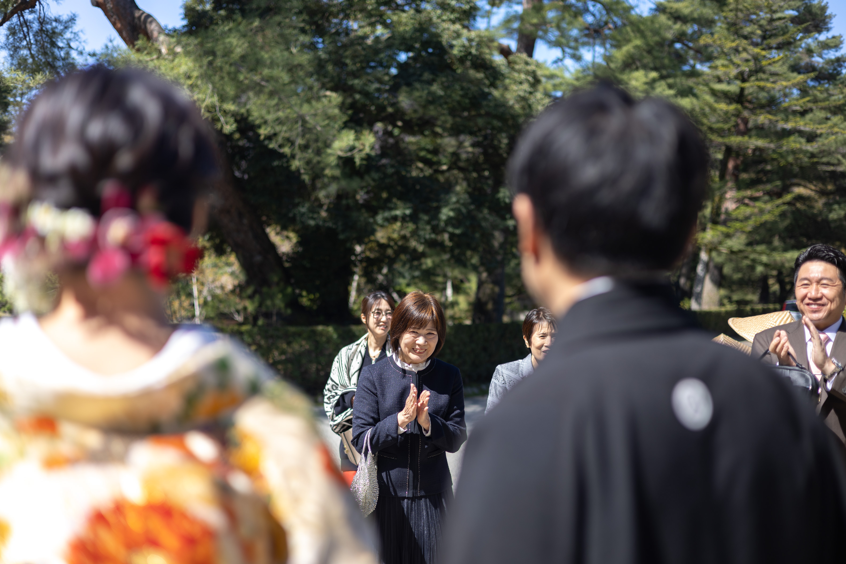 金澤神社で挙げられたお客様の結婚式写真
