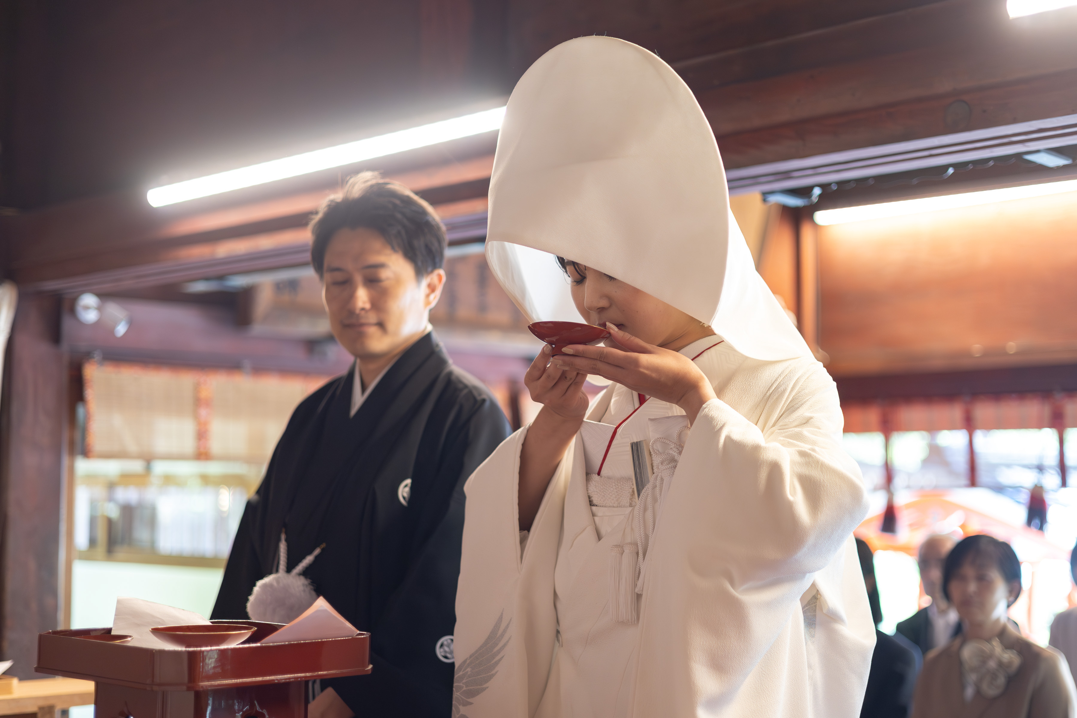 金澤神社で挙げられたお客様の結婚式写真