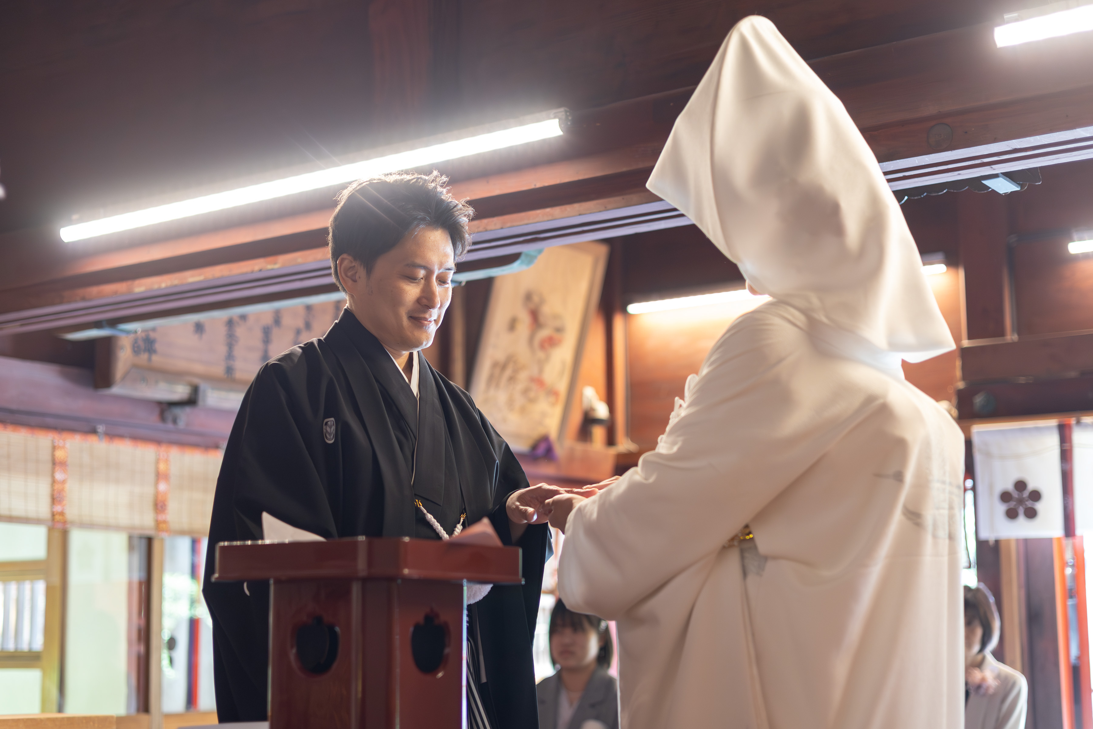 金澤神社で挙げられたお客様の結婚式写真
