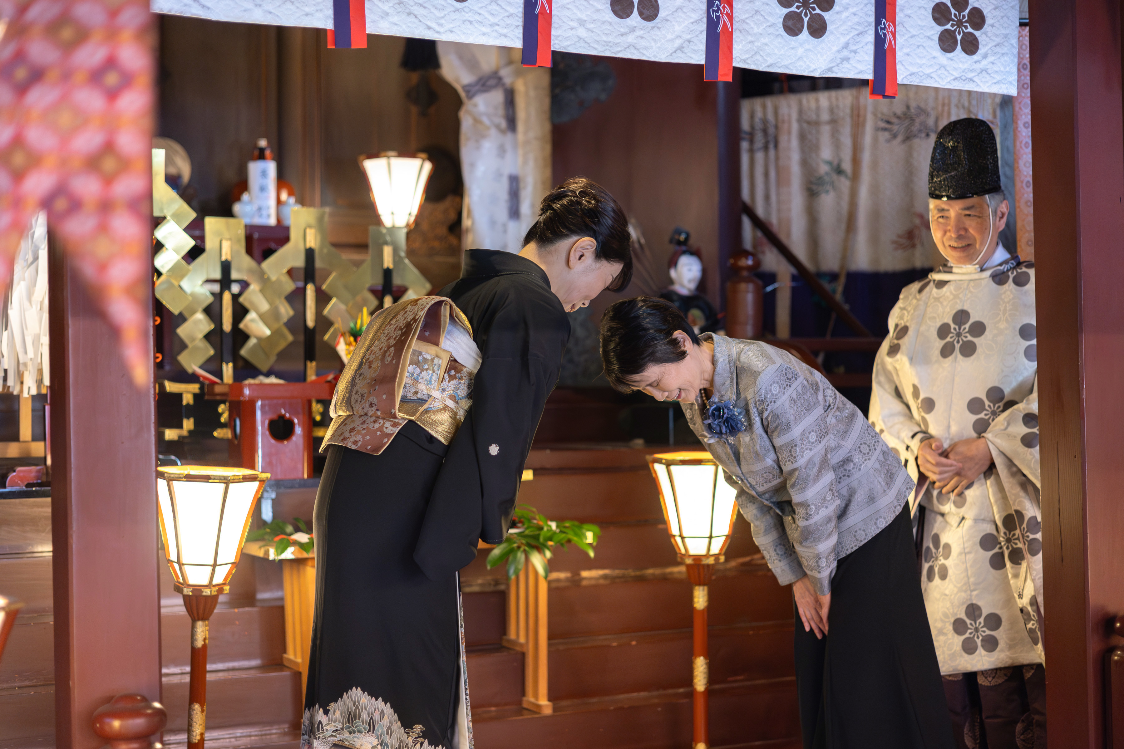金澤神社で挙げられたお客様の結婚式写真