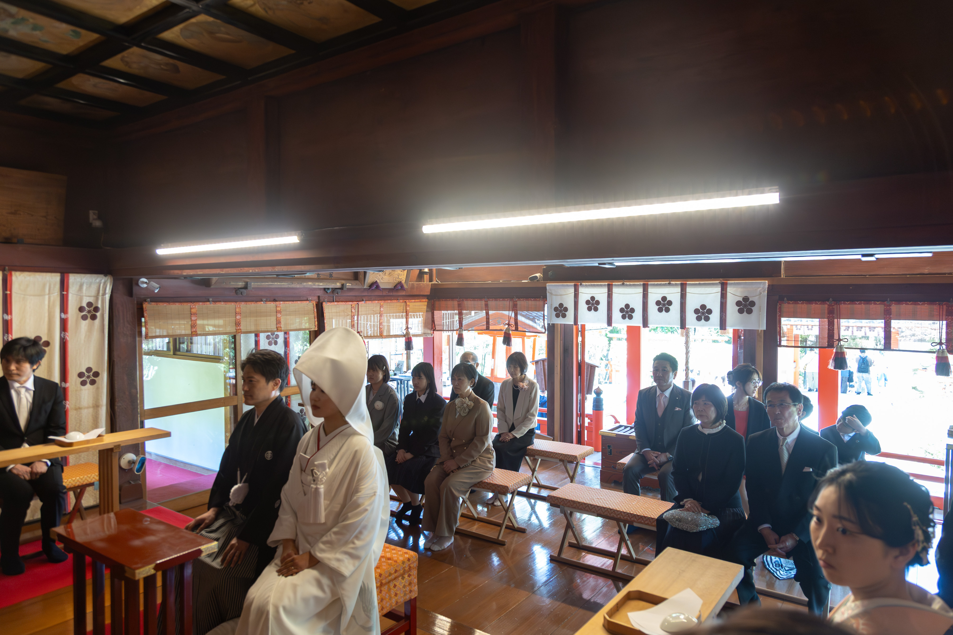 金澤神社で挙げられたお客様の結婚式写真