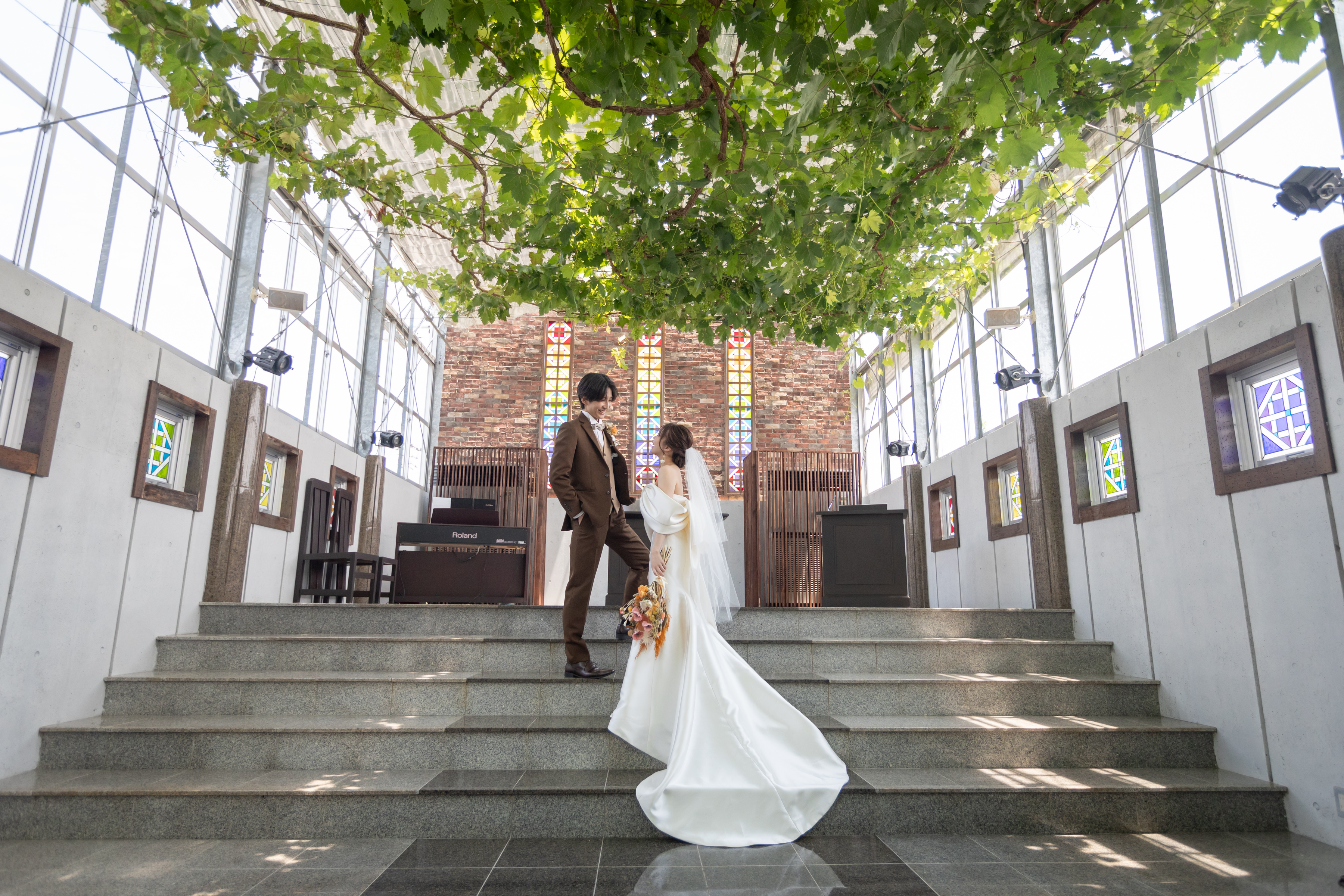 ぶどうの森で挙げられたお客様の結婚式写真13